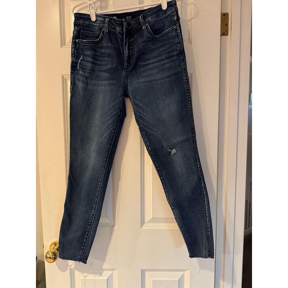 Women's Kut from the Kloth Connie High Rise Fab Ab Ankle Skinny, Size 6